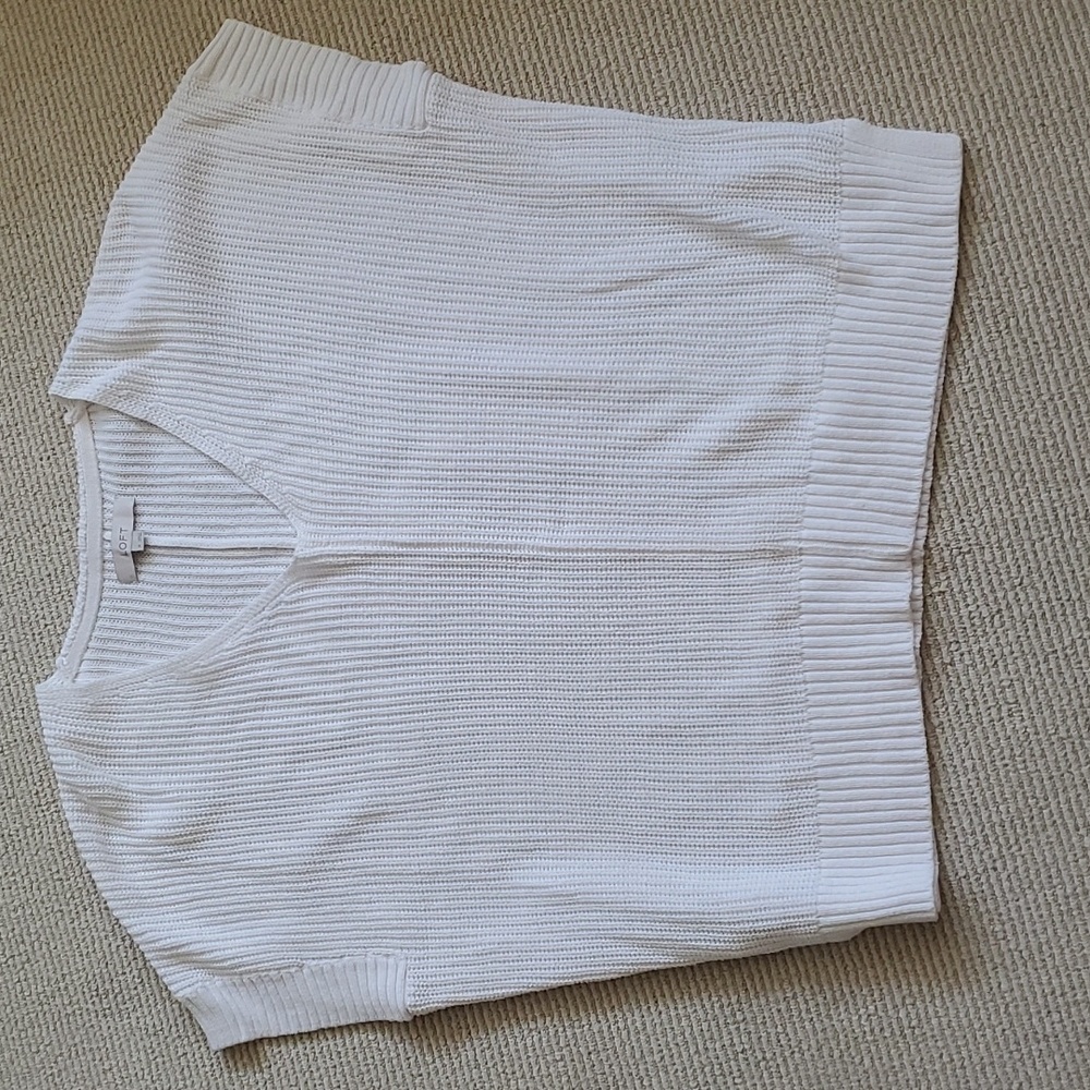 Loft Slouchy Sweatervest